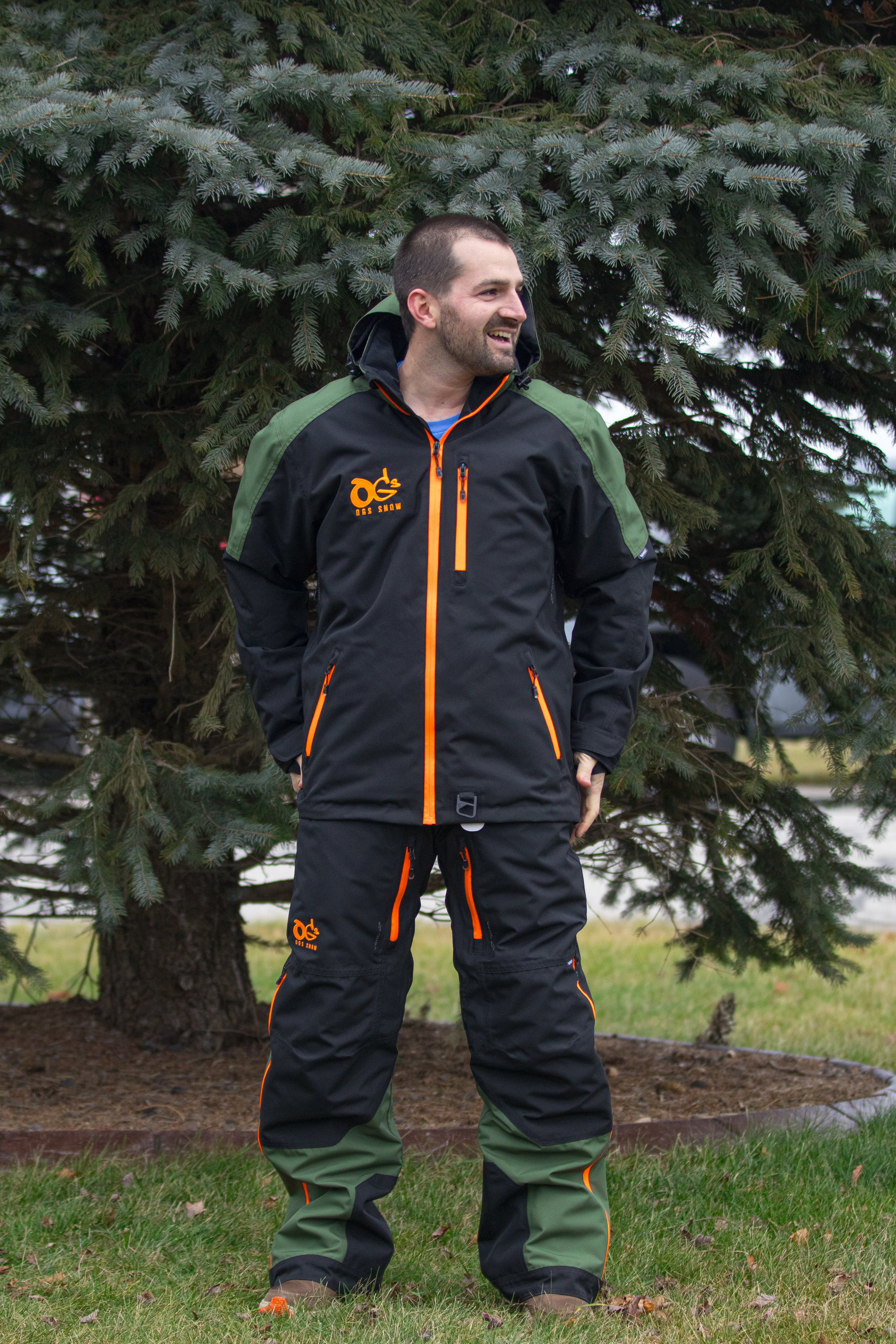 VESTE VOID V2 HOMME (Noir/Gris Foncé/Jaune HV)