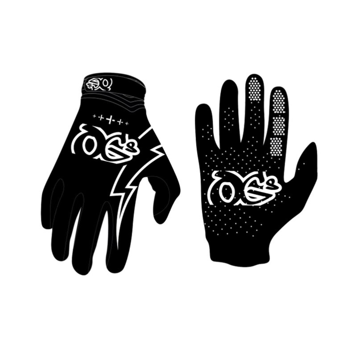 25.1 Flex Glove Black/White