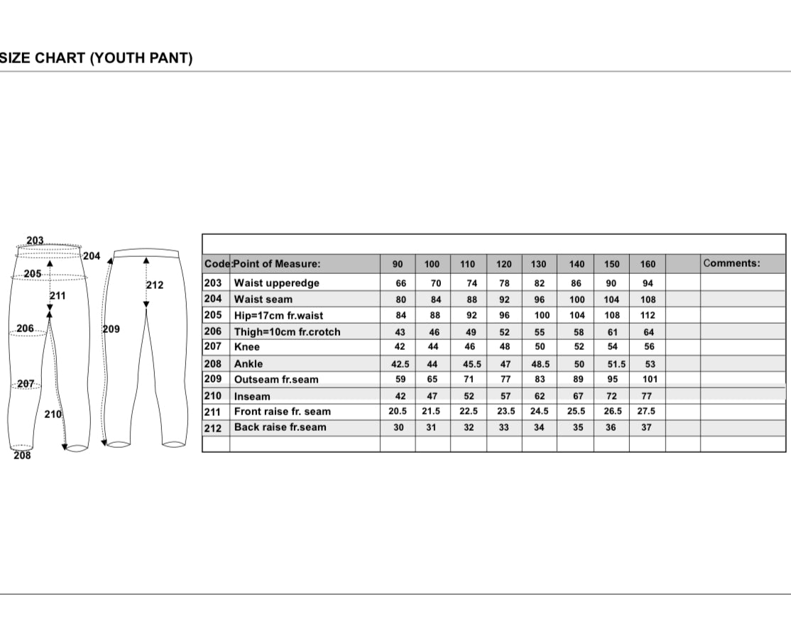 PANTALON VOID V2 JEUNE (Noir)