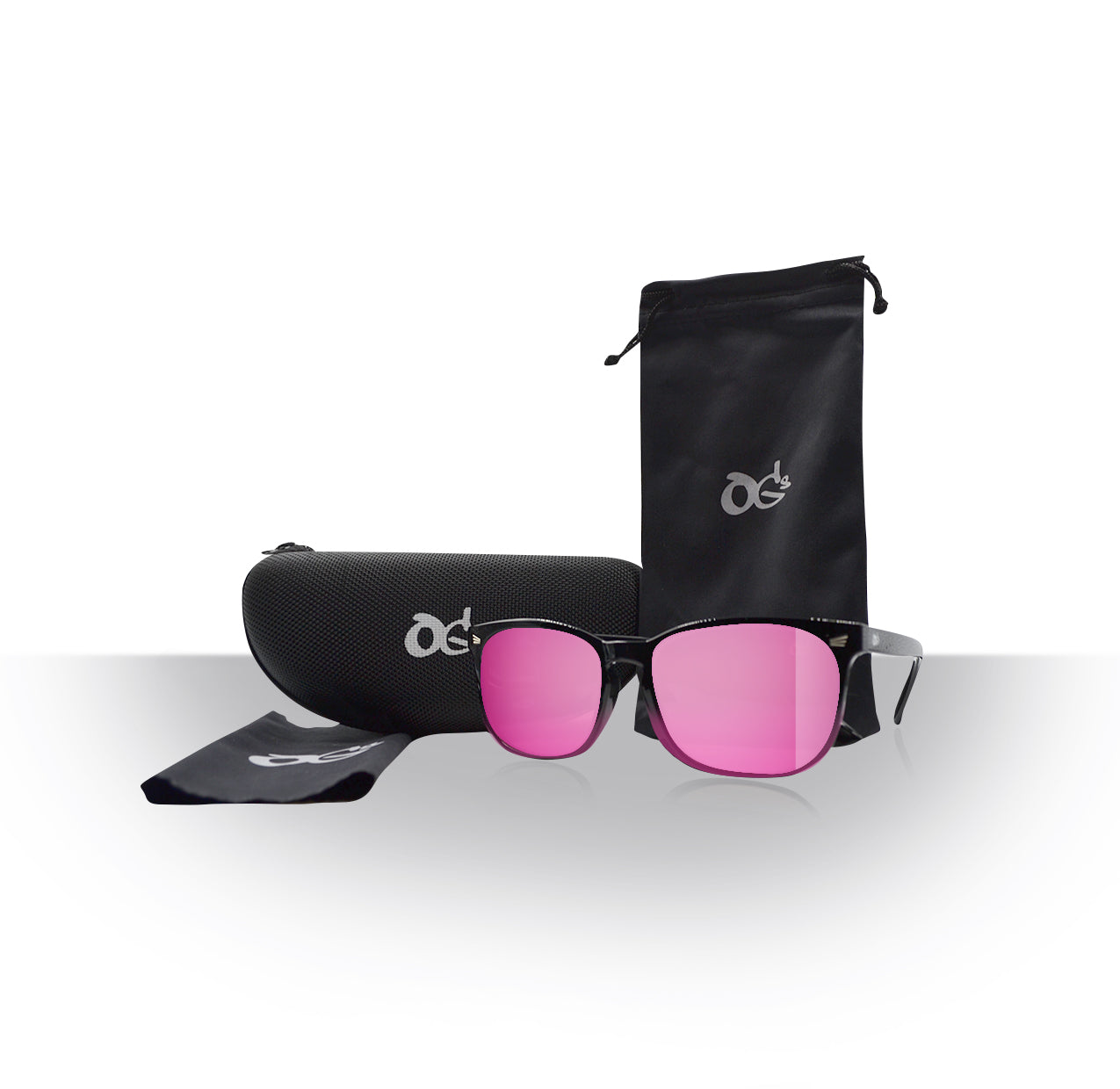 Dégradé rose pour femme