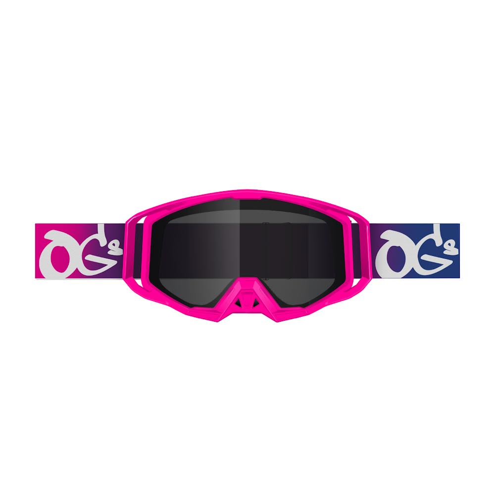 Dirt Bike Goggle OGs Visio Lite Flo Pink OGs Moto