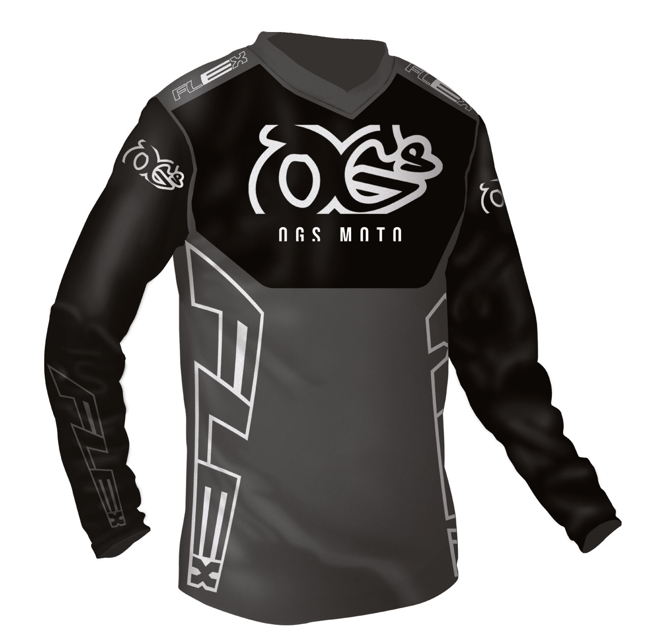 Flex Jersey Grey/Black