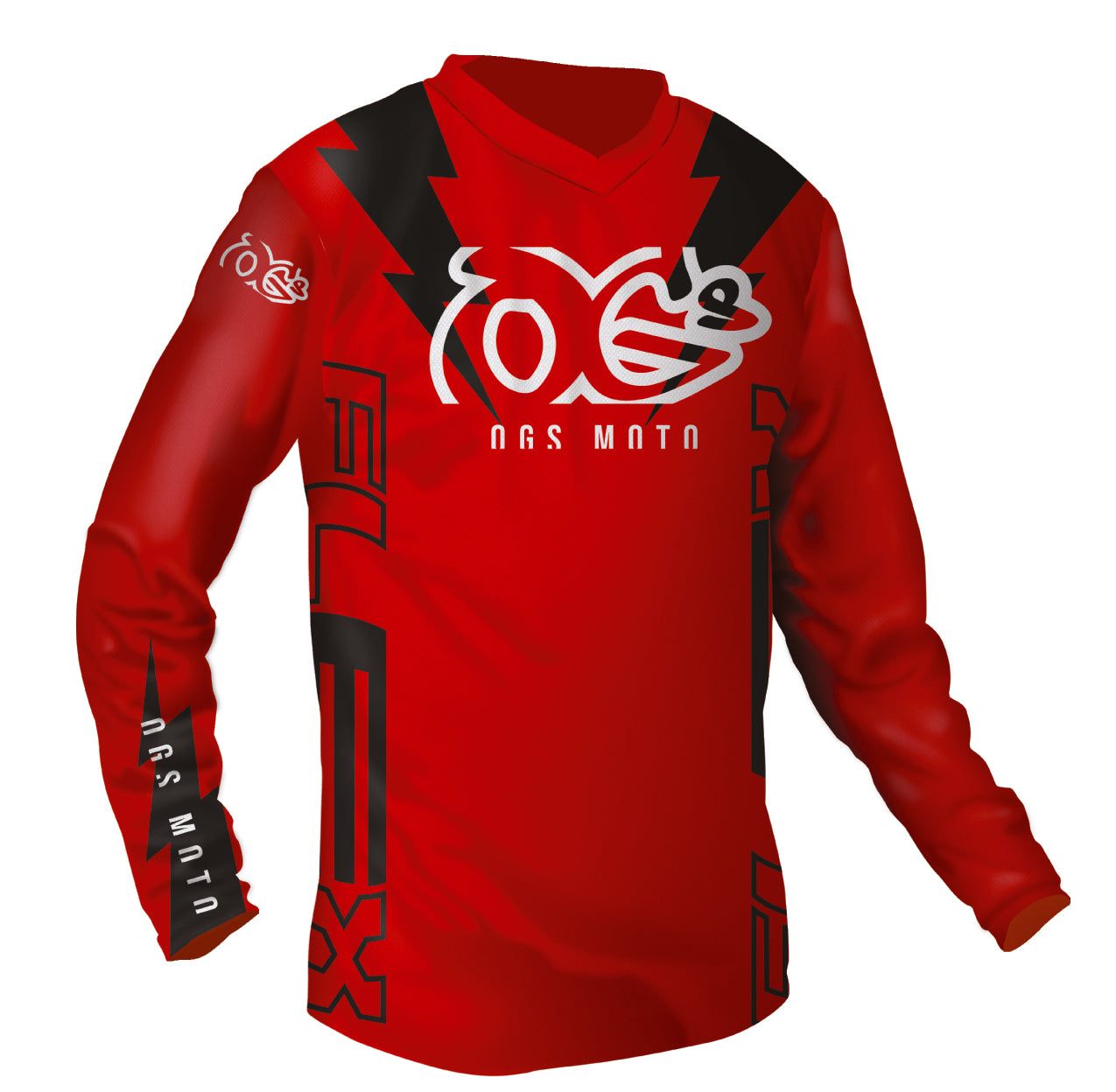 Flex Jersey Red Bolt