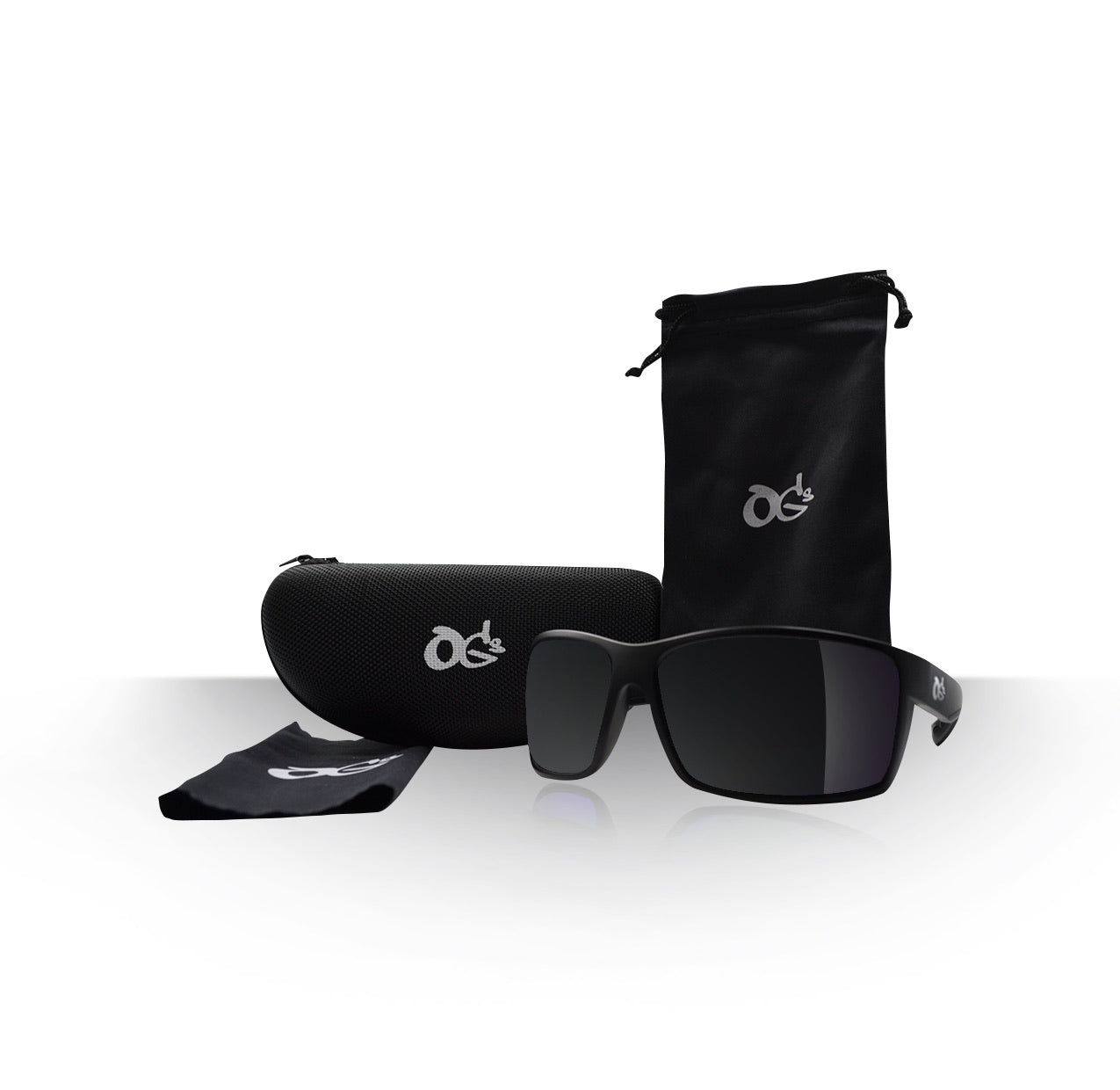 100 nœuds Noir/Verre noir