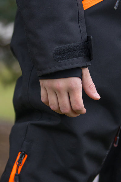 Combinaison VOID V2 YOUTH (noir/vert/orange fluo)