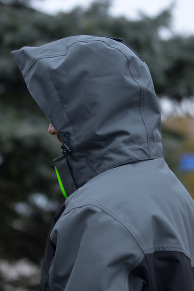 Combinaison mono VOID V2 HOMME (Noir/Gris Foncé/Jaune Vif)