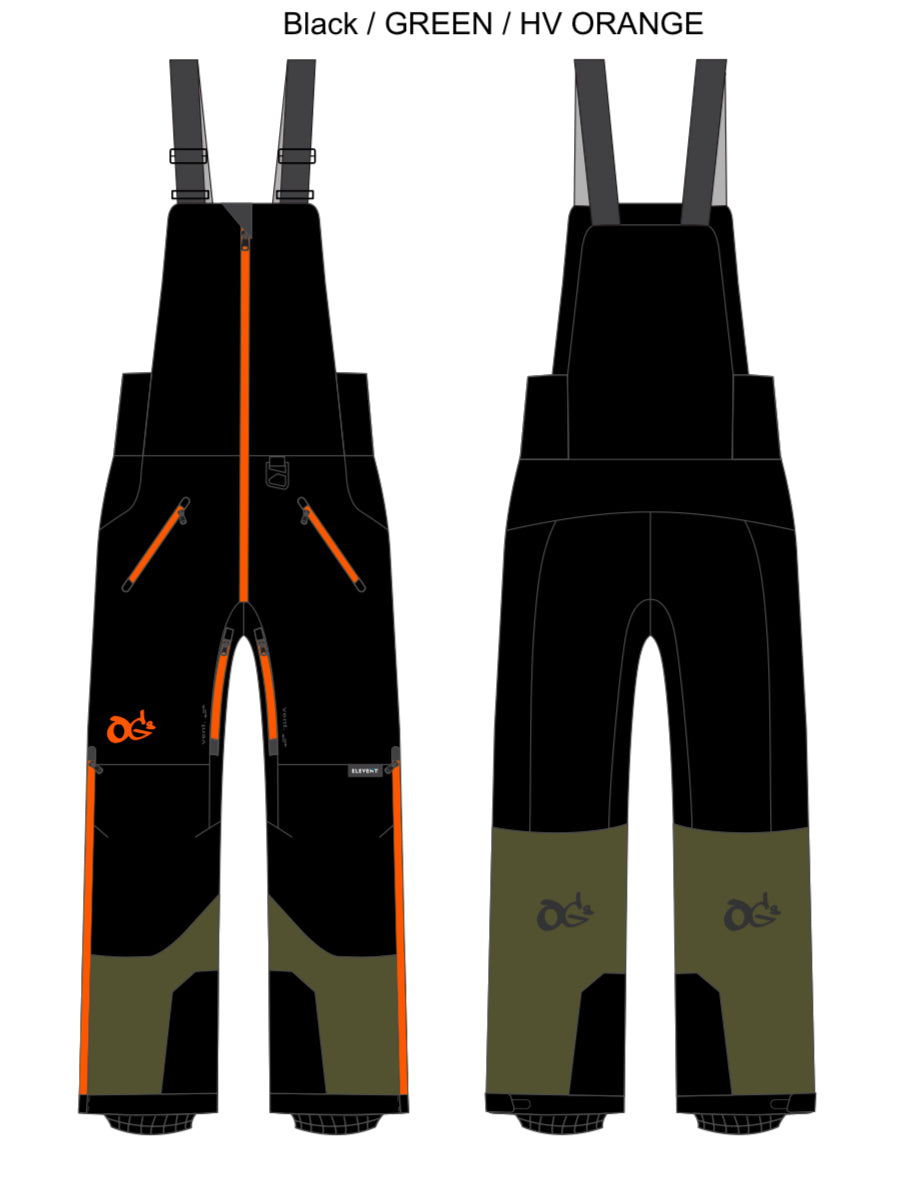 PANTALON VOID V2 HOMME (Noir/Vert/Orange HV)