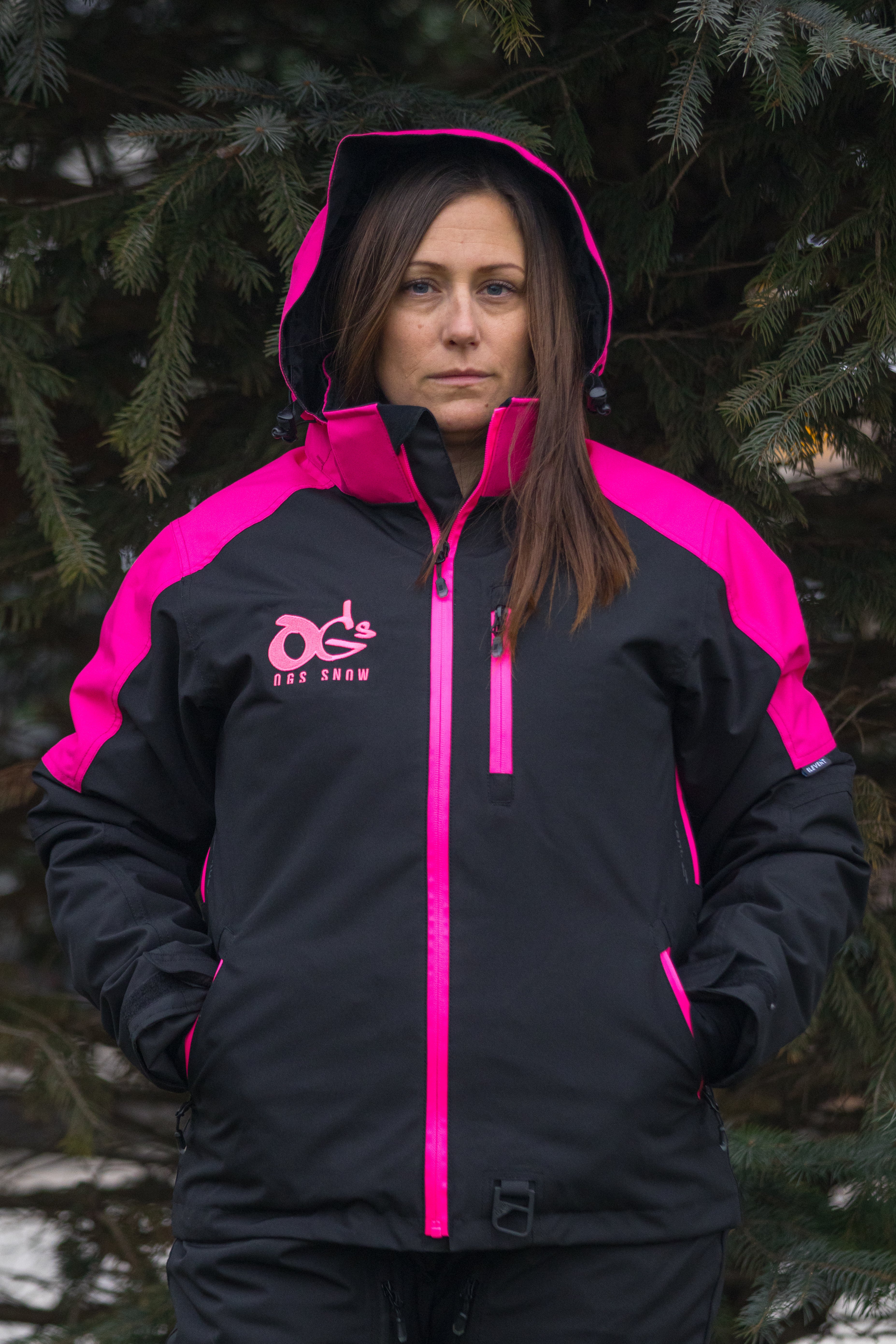 VOID V2 JACKET WOMEN’S(Black/HV Pink/Pink)