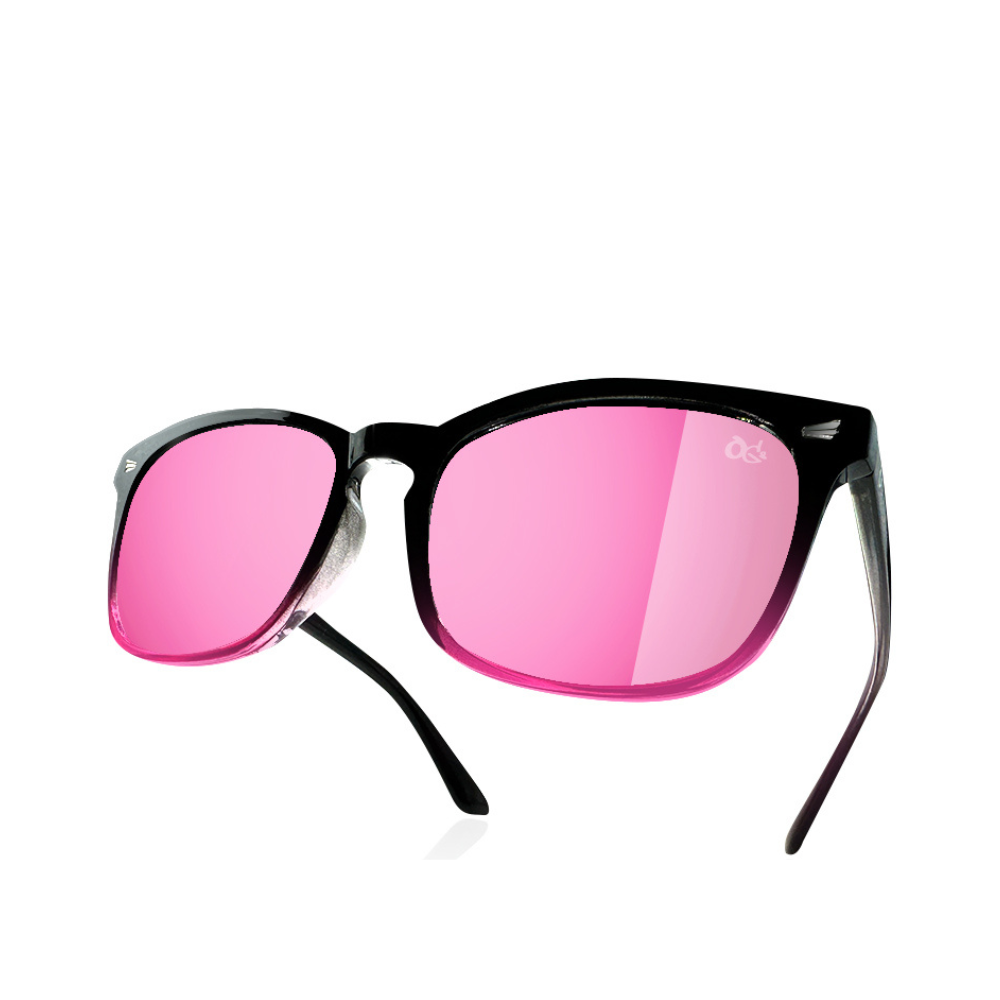 Dégradé rose pour femme