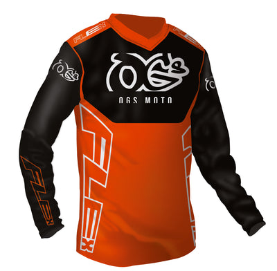 Flex Jersey Orange Black